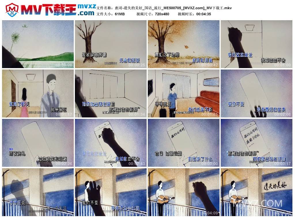 彪哥-遗失的美好_国语_流行_ME500705